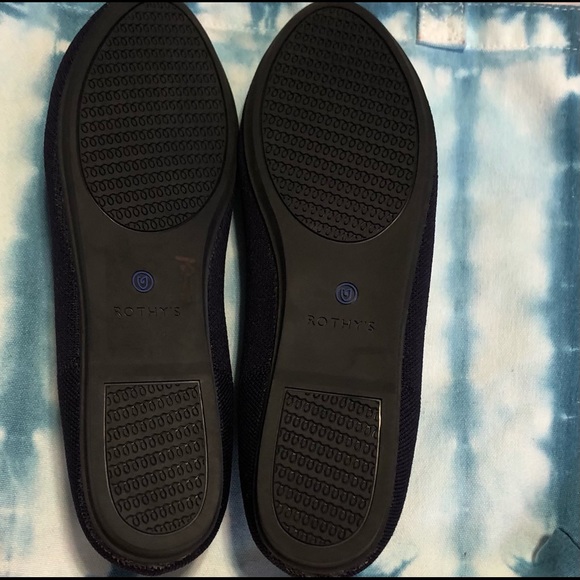 Navy Blue Rothy’s Size 10W NWOB - Picture 10 of 10